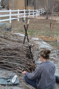 Willow woman, lower skirt